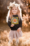 Olivia Orange  - Kinder Sweatshirt